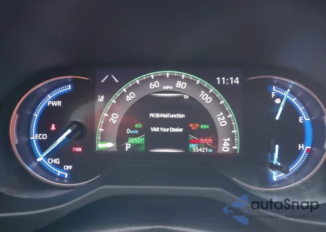 2019 Toyota Rav4 Hybrid Limited из США, поврежденный, VIN JTMDWRFV8KD515525